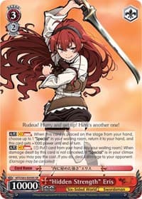 "Hidden Strength" Eris (SR) - Mushoku Tensei: Jobless Reincarnation - Weiss Schwarz card