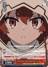 "Adventurer Party Dead End" Eris - Mushoku Tensei: Jobless Reincarnation - Weiss Schwarz card