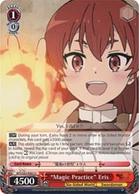 "Magic Practice" Eris - Mushoku Tensei: Jobless Reincarnation - Weiss Schwarz card