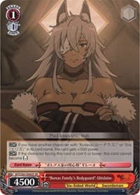 "Boreas Family's Bodyguard" Ghislaine (SR) - Mushoku Tensei: Jobless Reincarnation - Weiss Schwarz card