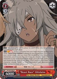 "Beast Race" Ghislaine - Mushoku Tensei: Jobless Reincarnation - Weiss Schwarz card