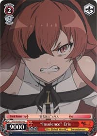 "Insolence" Eris - Mushoku Tensei: Jobless Reincarnation - Weiss Schwarz card