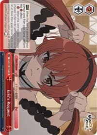 Eris's Request - Mushoku Tensei: Jobless Reincarnation - Weiss Schwarz card