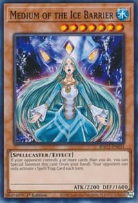 Medium of the Ice Barrier - Hidden Arsenal: Chapter 1 - YuGiOh card