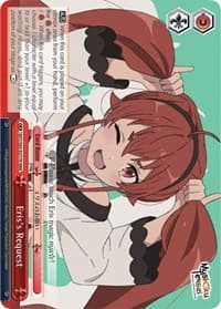 Eris's Request (RRR) - Mushoku Tensei: Jobless Reincarnation - Weiss Schwarz card