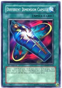 Different Dimension Capsule - Duelist Pack 4: Zane Truesdale - YuGiOh card
