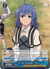 "In the Sunlight" Roxy - Mushoku Tensei: Jobless Reincarnation - Weiss Schwarz card