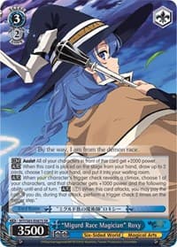 "Migurd Race Magician" Roxy (SR) - Mushoku Tensei: Jobless Reincarnation - Weiss Schwarz card
