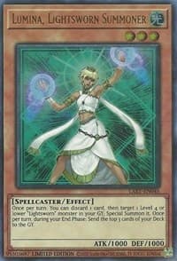 Lumina, Lightsworn Summoner - The Lost Art Promotion - YuGiOh card