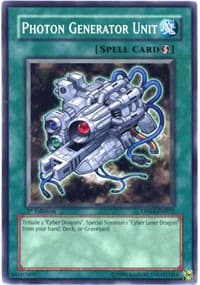 Photon Generator Unit - Duelist Pack 4: Zane Truesdale - YuGiOh card