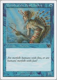 Merfolk of the Pearl Trident - Classic Sixth Edition - Magic: The Gathering card