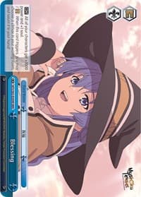 Blessing (RRR) - Mushoku Tensei: Jobless Reincarnation - Weiss Schwarz card