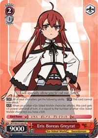 Eris Boreas Greyrat (Foil) - Mushoku Tensei: Jobless Reincarnation - Weiss Schwarz card