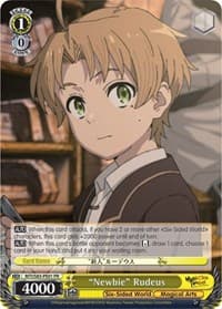 "Newbie" Rudeus - Mushoku Tensei: Jobless Reincarnation - Weiss Schwarz card