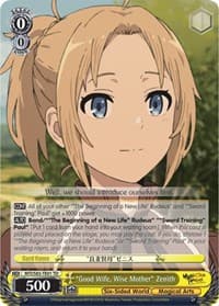 "Good Wife, Wise Mother" Zenith - Mushoku Tensei: Jobless Reincarnation - Weiss Schwarz card