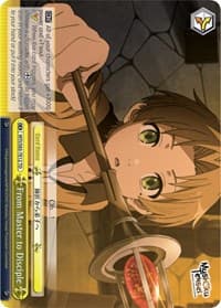 From Master to Disciple - Mushoku Tensei: Jobless Reincarnation - Weiss Schwarz card