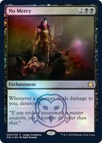 No Mercy - Judge Promos - Magic: The Gathering card