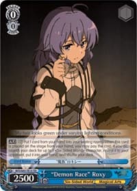"Demon Race" Roxy - Mushoku Tensei: Jobless Reincarnation - Weiss Schwarz card