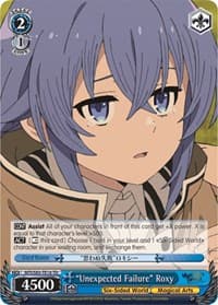 "Unexpected Failure" Roxy - Mushoku Tensei: Jobless Reincarnation - Weiss Schwarz card