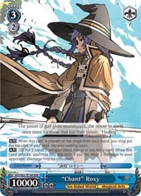 "Chant" Roxy (RRR) - Mushoku Tensei: Jobless Reincarnation - Weiss Schwarz card