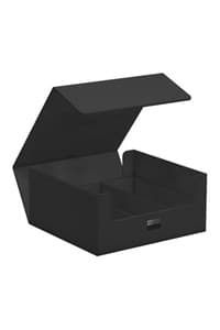 TreasureHive XenoSkin 90+ Monocolor Deck Case - Black - Ultimate Guard Deck Boxes - Deck Boxes card