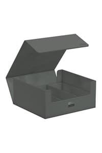 TreasureHive XenoSkin 90+ Monocolor Deck Case - Grey - Ultimate Guard Deck Boxes - Deck Boxes card