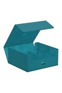 TreasureHive XenoSkin 90+ Monocolor Deck Case - Petrol - Ultimate Guard Deck Boxes - Deck Boxes card