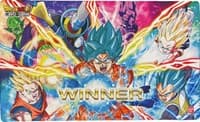 Dragon Ball Super: Tournament Winner Playmat - SSB Son Goku - Bandai Playmats - Playmats card