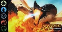 Magic 2011 Playmat Ancient Hellkite for Magic: The Gathering - Ultra Pro Playmats - Playmats card