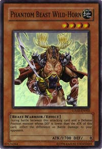 Phantom Beast Wild-Horn - GX Tag Force Promo - YuGiOh card