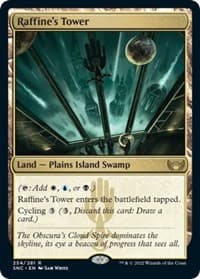 Raffine's Tower - Streets of New Capenna - Magic: The Gathering card