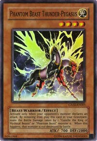 Phantom Beast Thunder-Pegasus - GX Tag Force Promo - YuGiOh card