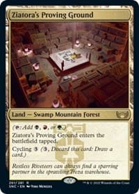 Ziatora's Proving Ground - Streets of New Capenna - Magic: The Gathering card