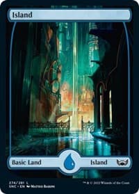 Island (274) - Streets of New Capenna - Magic: The Gathering card