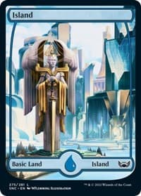 Island (275) - Streets of New Capenna - Magic: The Gathering card