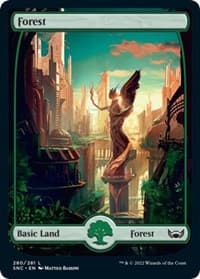 Forest (280) - Streets of New Capenna - Magic: The Gathering card