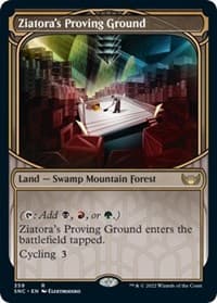 Ziatora's Proving Ground (Showcase) - Streets of New Capenna - Magic: The Gathering card