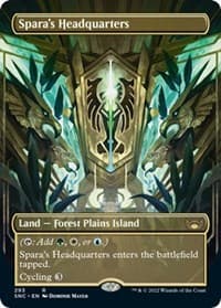 Spara's Headquarters (Borderless) - Streets of New Capenna - Magic: The Gathering card