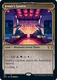 Jetmir's Garden (Showcase) - Streets of New Capenna - Magic: The Gathering card