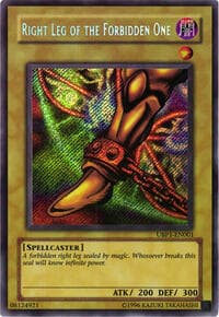 Right Leg of the Forbidden One - GX Ultimate Beginner's Pack 1 - YuGiOh card