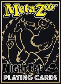 Metazoo USPCC Nightfall Playing Card Deck: Kickstarter Edition - Metazoo USPCC Playing Cards: Kickstarter Edition - MetaZoo card