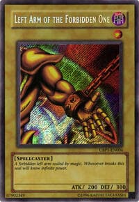 Left Arm of the Forbidden One - GX Ultimate Beginner's Pack 1 - YuGiOh card