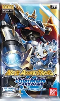 New Awakening Booster Pack - New Awakening - Digimon Card Game card
