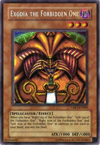 Exodia the Forbidden One - GX Ultimate Beginner's Pack 1 - YuGiOh card