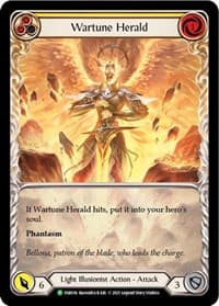 Wartune Herald (Yellow) (Extended Art) -  FAB036 - Flesh and Blood: Promo Cards - Flesh and Blood TCG card