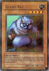 Giant Rat - Hobby League 3 - YuGiOh card