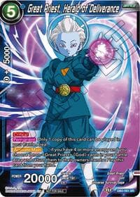 Great Priest, Herald of Deliverance (Tournament Pack Vol. 7) - Tournament Promotion Cards - Dragon Ball Super: Masters card