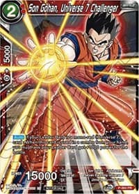 Son Gohan, Universe 7 Challenger (Tournament Pack Vol. 7) - Tournament Promotion Cards - Dragon Ball Super: Masters card