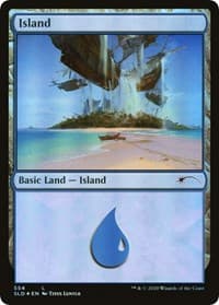 Island (554) - Secret Lair Drop Series - Magic: The Gathering card