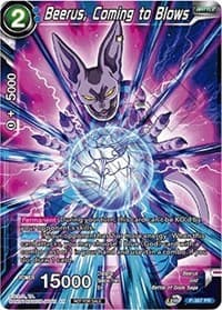 Beerus, Coming to Blows (Tournament Pack Vol. 7) - Tournament Promotion Cards - Dragon Ball Super: Masters card